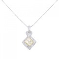 PT/K18YG ダイヤモンド ネックレス 0.50CT