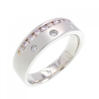 PT/K18PG ピンクダイヤモンド リング 0.22CT