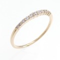 K18PG ピンクダイヤモンド リング 0.10CT