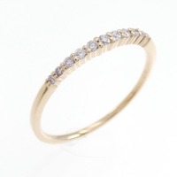 K18PG ピンクダイヤモンド リング 0.10CT