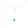 PT エメラルド ネックレス 0.50CT