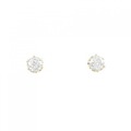 K18YG ダイヤモンド ピアス 0.30CT
