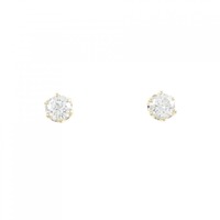 K18YG ダイヤモンド ピアス 0.30CT