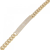 K18YG ダイヤモンド ブレスレット 0.98CT