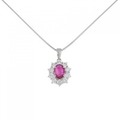 PT ルビー ネックレス 1.37CT