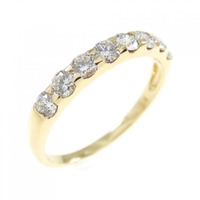 K18YG ダイヤモンド リング 0.45CT