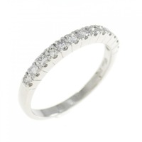 PT ハーフエタニティ ダイヤモンド リング 0.359CT