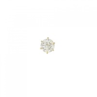 【リメイク】K18YG ダイヤモンド ピアス 片耳 0.539CT VLY VS1 Good
