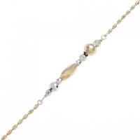 K18スリーカラー ブレスレット