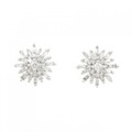 K18WG ダイヤモンド ピアス 0.30CT
