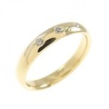 K18YG ダイヤモンド リング 0.03CT