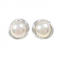 K14WG マベパール イヤリング