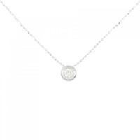 K18WG ダイヤモンド ネックレス 0.12CT