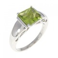PT ペリドット リング 2.26CT