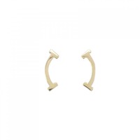 ティファニー Tスマイル ピアス