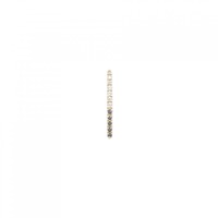 ヒロタカ ゴサマ ショートバー ピアス 0.06CT 片耳