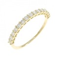 【リメイク】K18YG ダイヤモンド リング 0.30CT