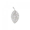 ギメル リーフ ダイヤモンド ブローチ 1.003CT