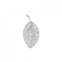 ギメル リーフ ダイヤモンド ブローチ 1.003CT
