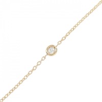 K18PG ダイヤモンド ブレスレット 0.03CT