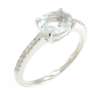 PT アクアマリン リング 1.06CT