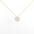 【リメイク】K18YG ダイヤモンド ネックレス 0.30CT