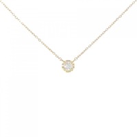 クミキョク ダイヤモンド ネックレス 0.13CT