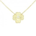 750YG ダイヤモンド ネックレス 0.09CT