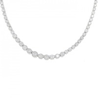 PT ダイヤモンド ネックレス 5.00CT