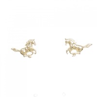 【新品】K18YG ホース ピアス