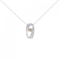K10WG ダイヤモンド ネックレス 0.17CT