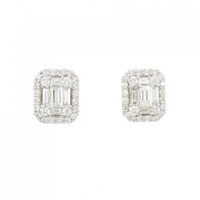 PT ダイヤモンド ピアス 0.60CT