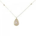 K18YG ダイヤモンド ネックレス 0.28CT
