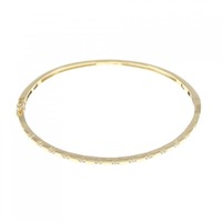 K18YG ダイヤモンド バングル 0.15CT