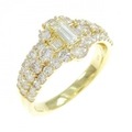 K18YG ダイヤモンド リング 0.20CT