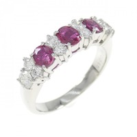 PT ルビー リング 0.7CT