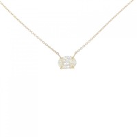 【リメイク】K18YG ダイヤモンド ネックレス 1.006CT K VS1 オーバルカット