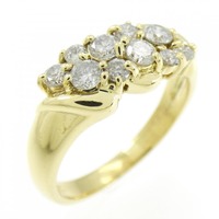 K18YG ダイヤモンド リング 0.51CT
