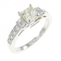 PT ダイヤモンド リング 0.906CT