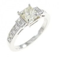 PT ダイヤモンド リング 0.906CT