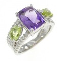 PT アメジスト リング 1.68CT