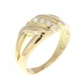 K18YG ダイヤモンド リング 0.10CT