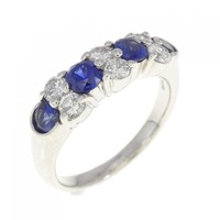 PT サファイヤ リング 0.84CT