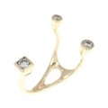 ヒロタカ カフ リング 0.15CT