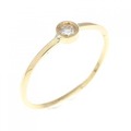 K18YG ダイヤモンド リング 0.05CT
