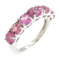 K18WG スピネル リング 2.00CT