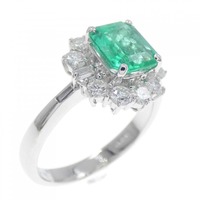 PT エメラルド リング 1.08CT