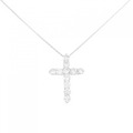 PT クロス ダイヤモンド ネックレス 1.05CT