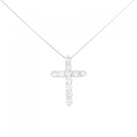 PT クロス ダイヤモンド ネックレス 1.05CT