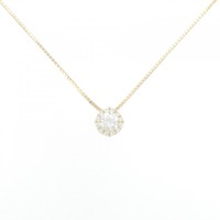 【新品】K18YG ダイヤモンド ネックレス 0.232CT G SI1 Good